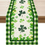 Tréboles verdes de cuatro hojas XCHI decoración de mesa para fiesta