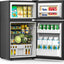 Refrigerador mini doble puerta 3.2pies cúbicos termostato