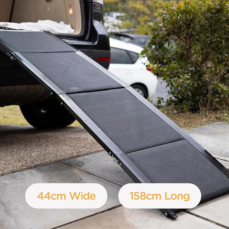 Rampa aluminio plegable para perros SUV 150lb