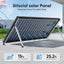 Kit panel solar bifacial 200 W controlador PWM 10 A RV barco
