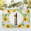 Set 4 Manteles Girasol 12x18pulg Diseño Floral Hogar