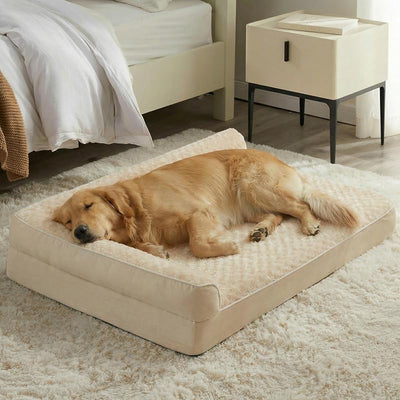 Cama ortopédica perro grande con funda lavable