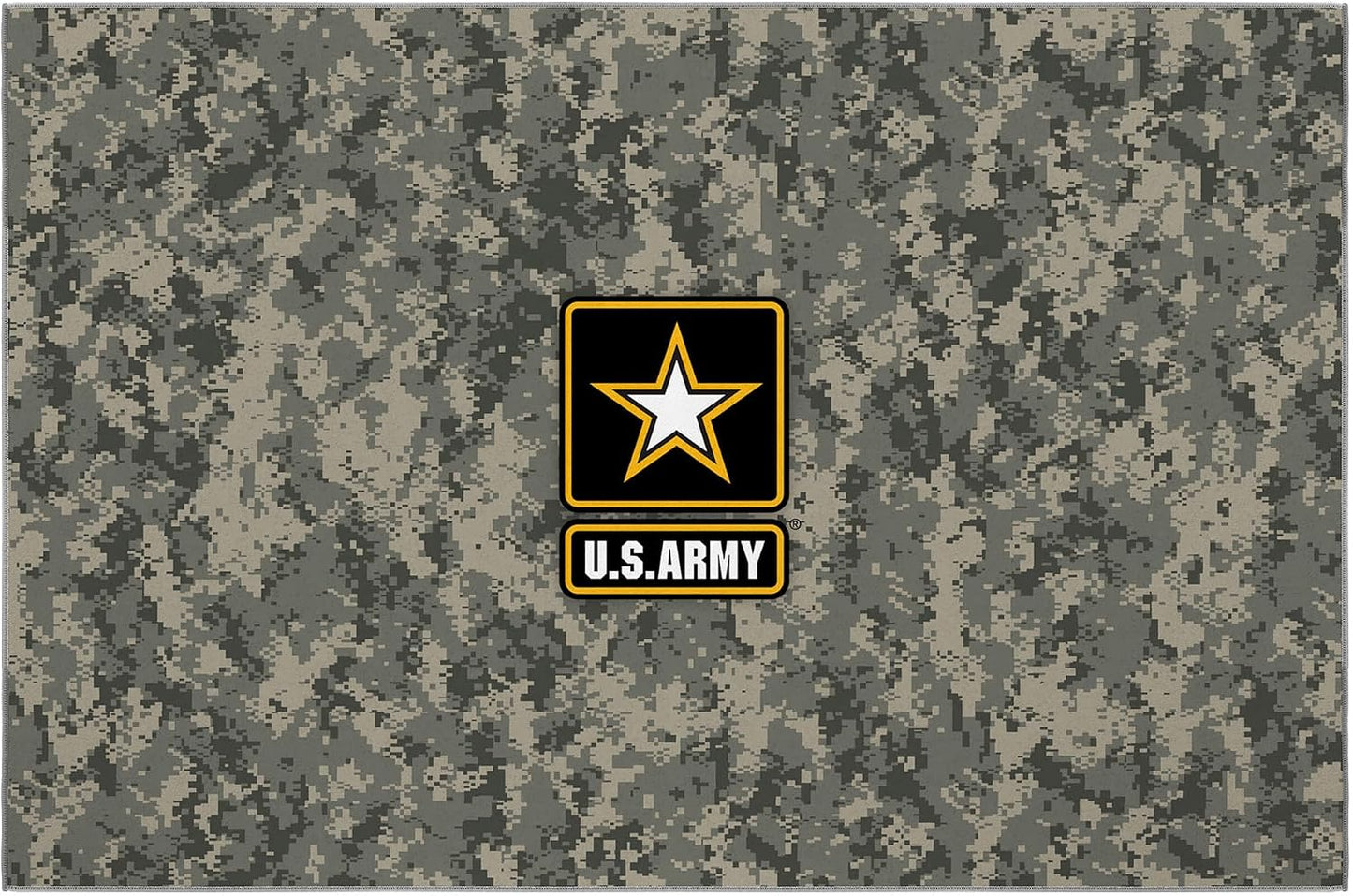 Alfombra antiderrap camuflaje 3x5ft para sala dormitorio