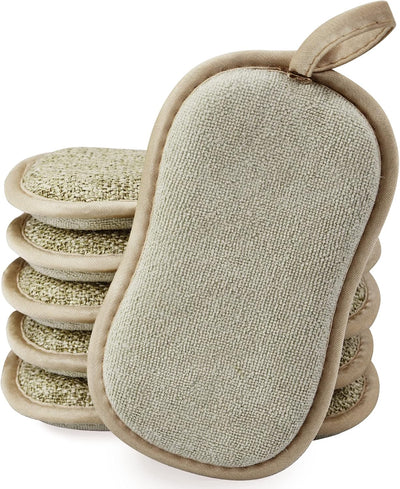Esponjas microfibra reutilizables 6 pzas antiarañazos