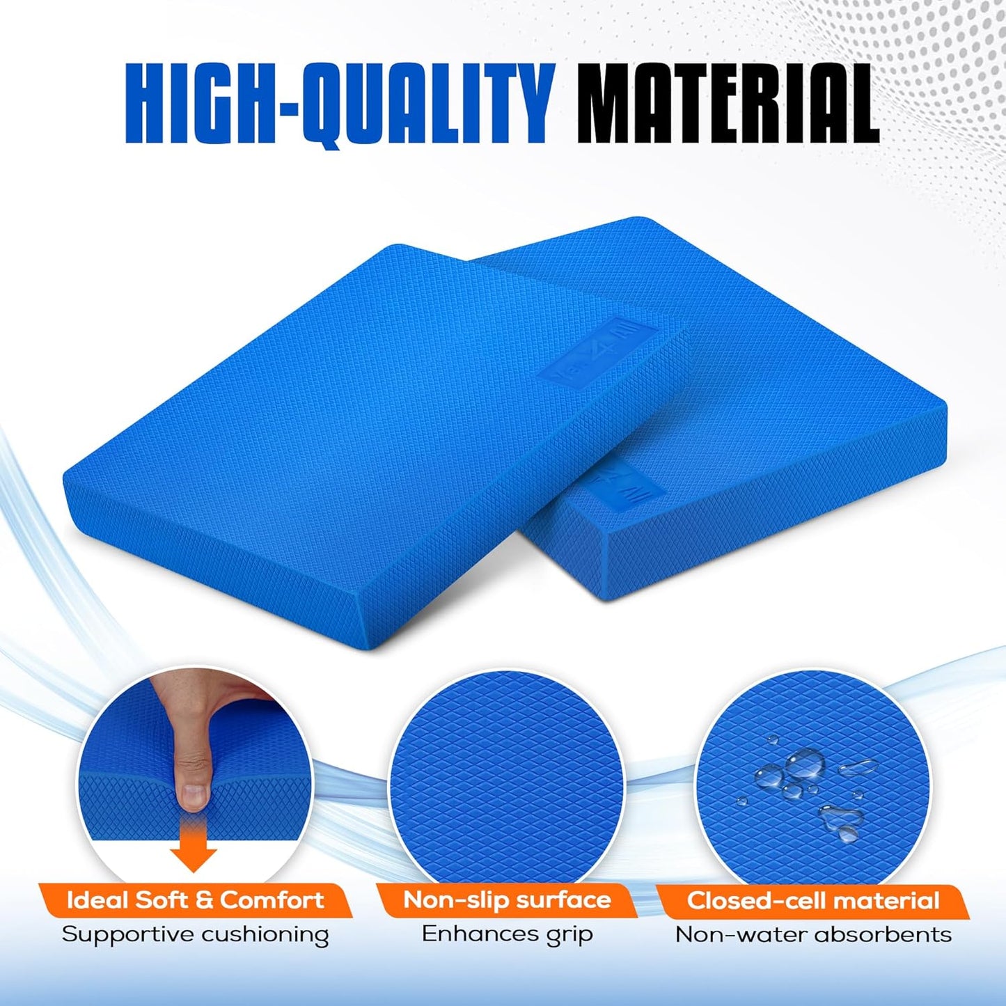 Almohadilla equilibrio TPE antiderrap tamaños L XL XXL