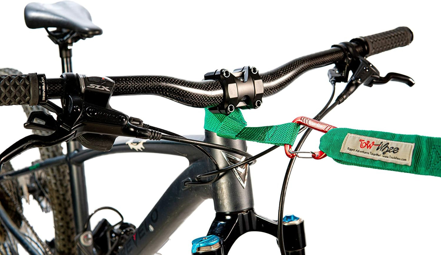 Bucle rápido con mosquetón para bungee de bicicleta
