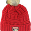 Gorro NHL Mujer Pompón Sintética