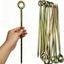 Estacas metal 16" anclaje suelo pack 16