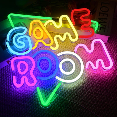 Letrero Neón Verde para Sala de Set LED Regulable