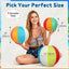 Linternas papel bola playa 10uds 12pulg decoración fiesta piscina