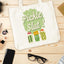Bolsa de regalo vintage para amantes de los pepinillos