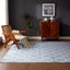 Alfombra dormitorio 2x3 antideslizante resistente agua verde