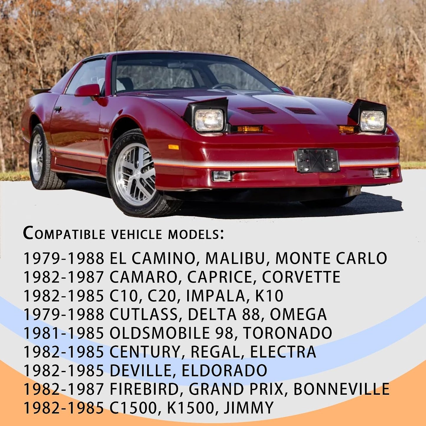Arnés encendido Chevy Camaro 82-91 Oldsmobile 79-85 GMC