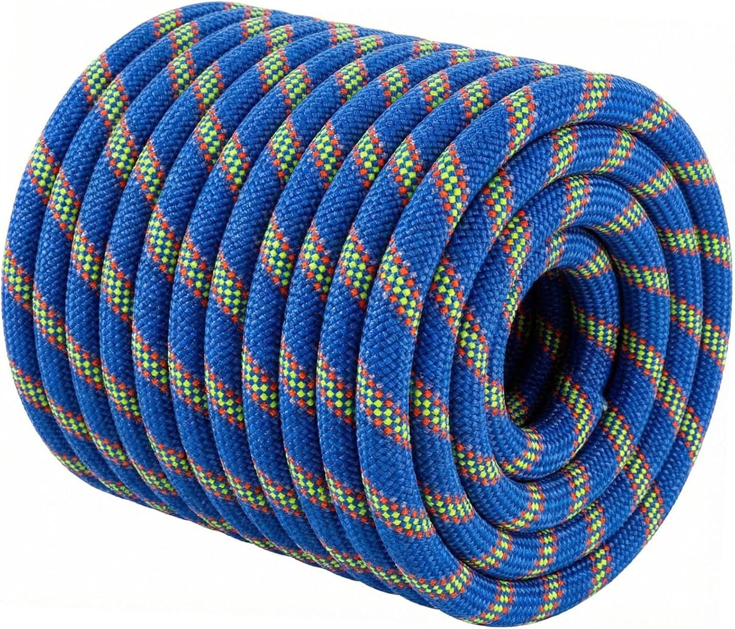 Cuerda aparejo arborista doble 1/2x200ft poliéster azul