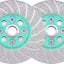 Hoja diamante 2 pzas 4/100mm para esmerilar gres cerámica