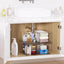 2 Cajones Acrílico Transparente Apilables para Baño Cocina