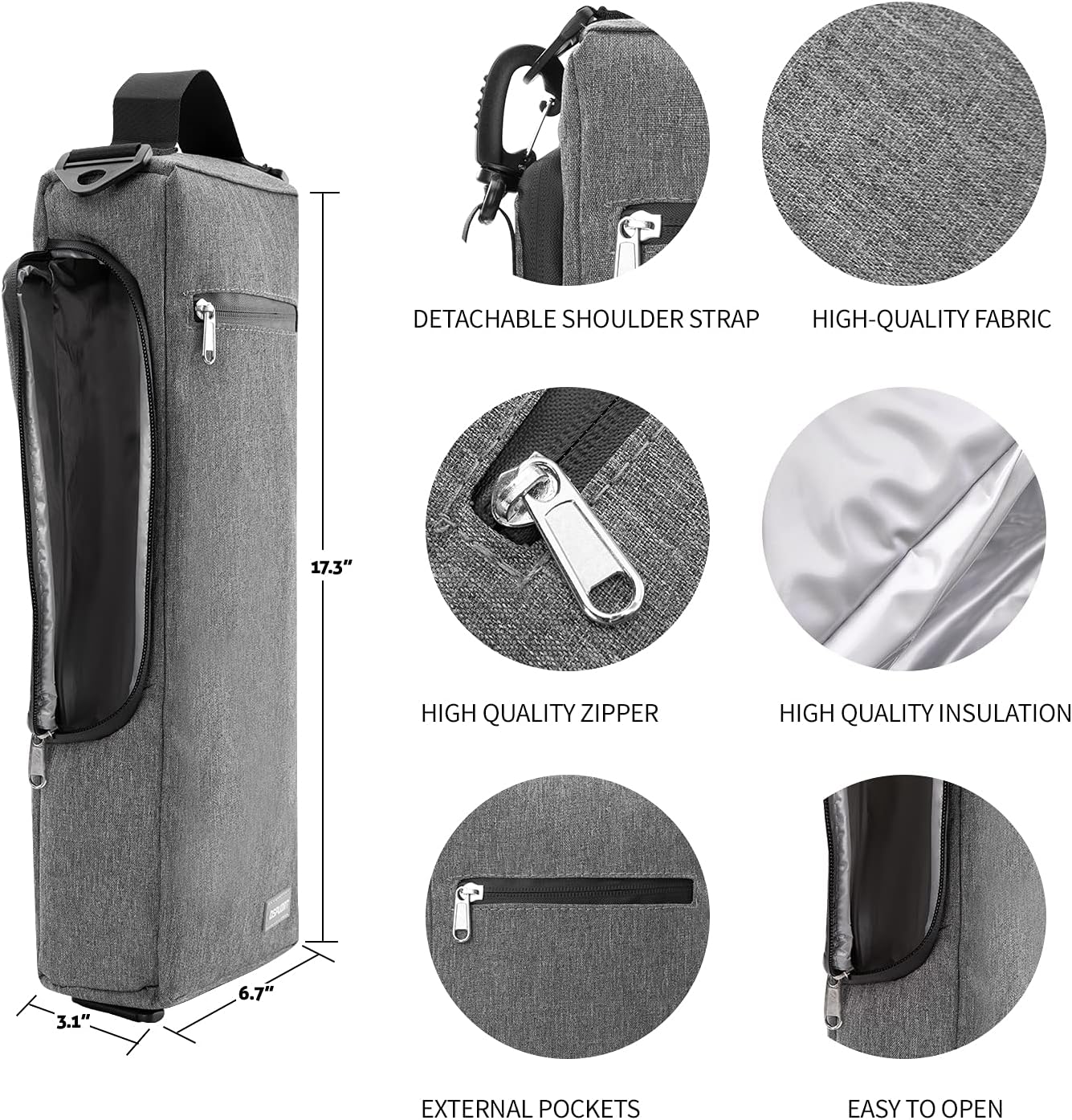 Funda a prueba de fugas para latas de bebida golf