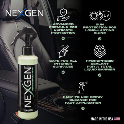 Spray cerámica para interiores 16oz protección y limpieza