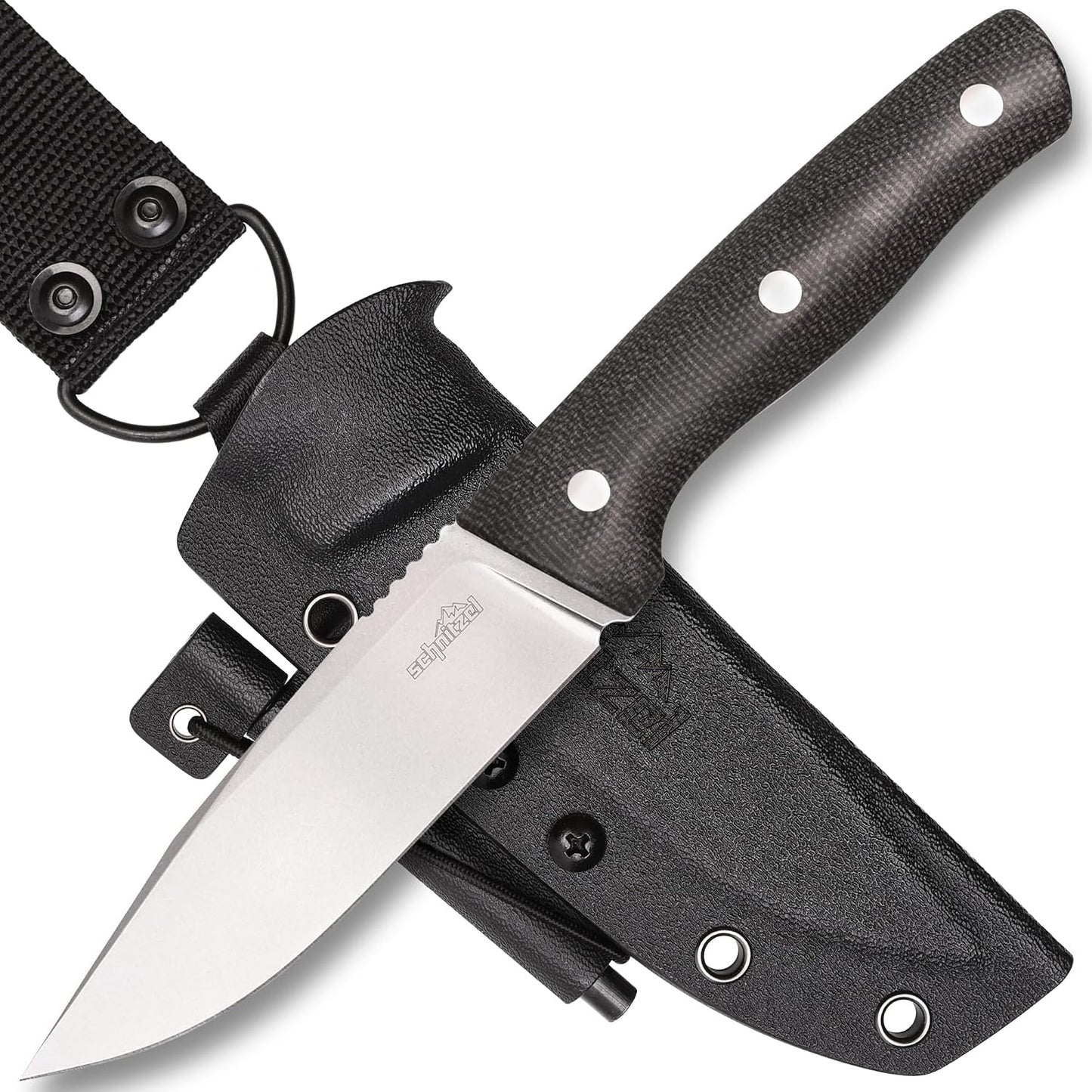 Cuchillo exterior con funda kydex colgante para adultos