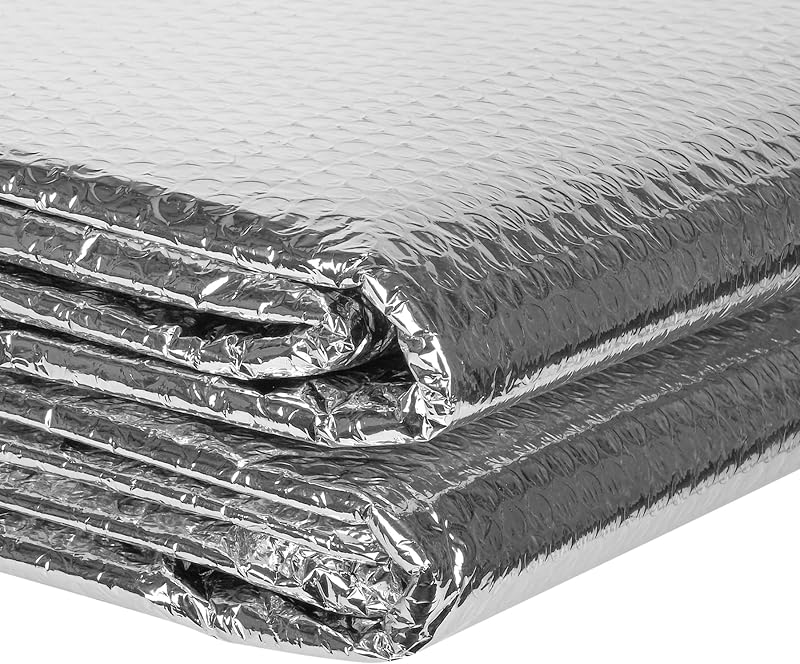 Rollo aislamiento reflectante 47pulg x15ft aluminio 2mm