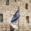 Bandera Israel 4x6ft poliéster alta calidad con ojales latón