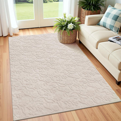 Alfombra área 4x6ft sala estar suave antideslizante bohemia