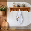 Toallas té decorativas con versículo bíblico 16x24pulg
