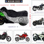 Cubierta motocicleta transpirable con correa y gancho
