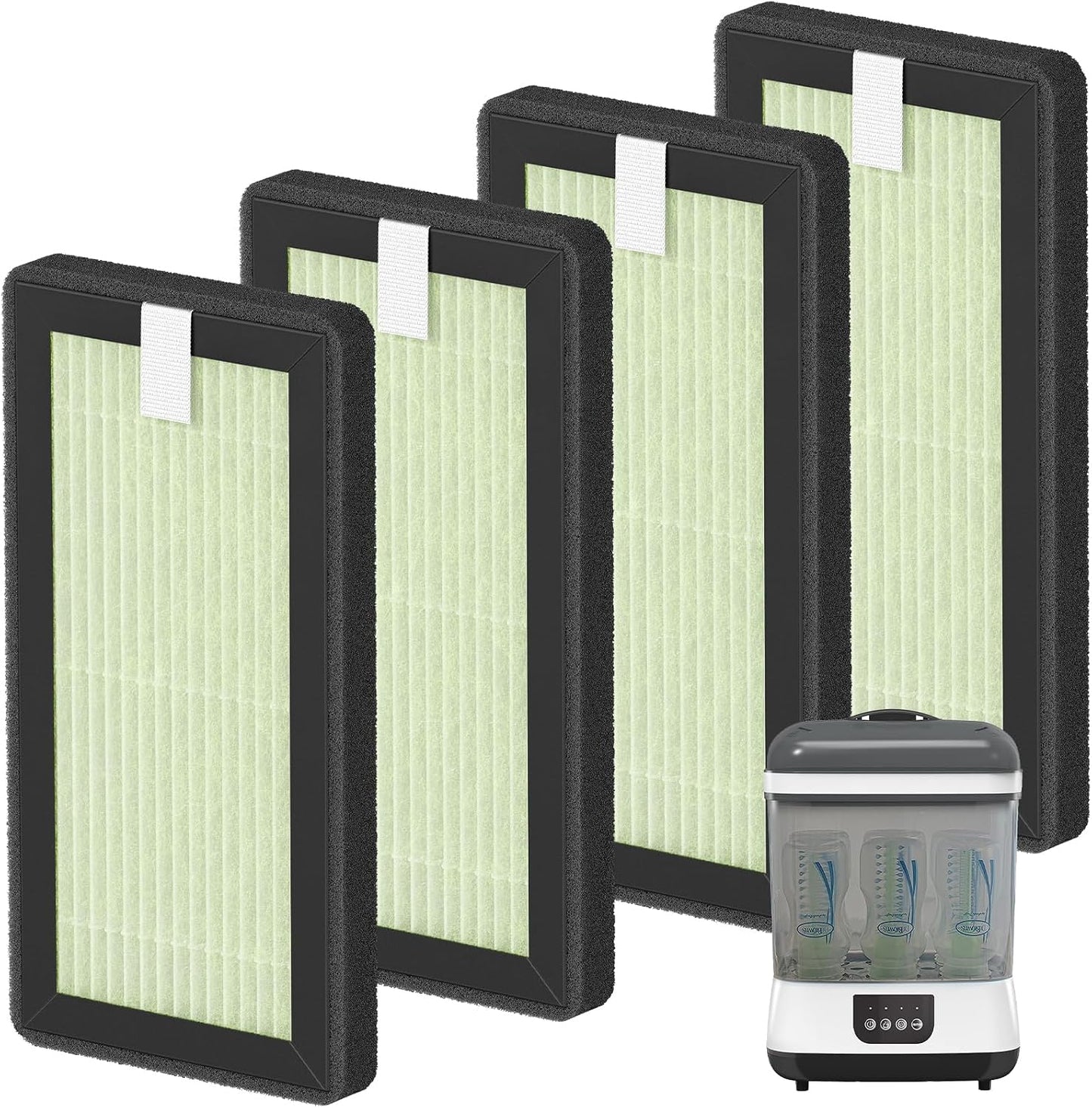 4 Filtros HEPA comp Dr. Brown para esterilizador biberones
