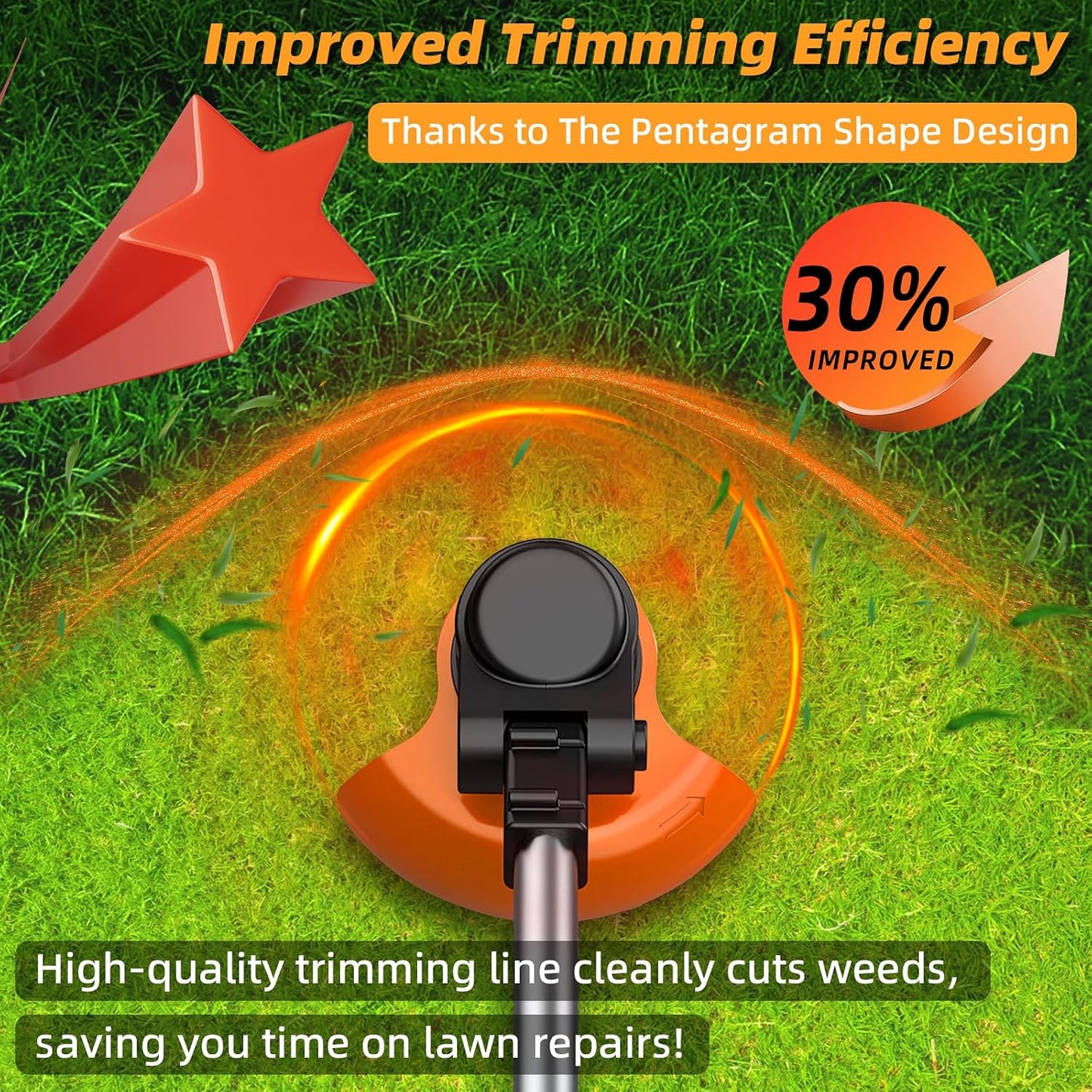 Cuerda Weed Eater .105 para Wacker eléctrico y gas 120pies