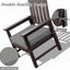 Cojines silla patio 22x22pulg impermeables con asa