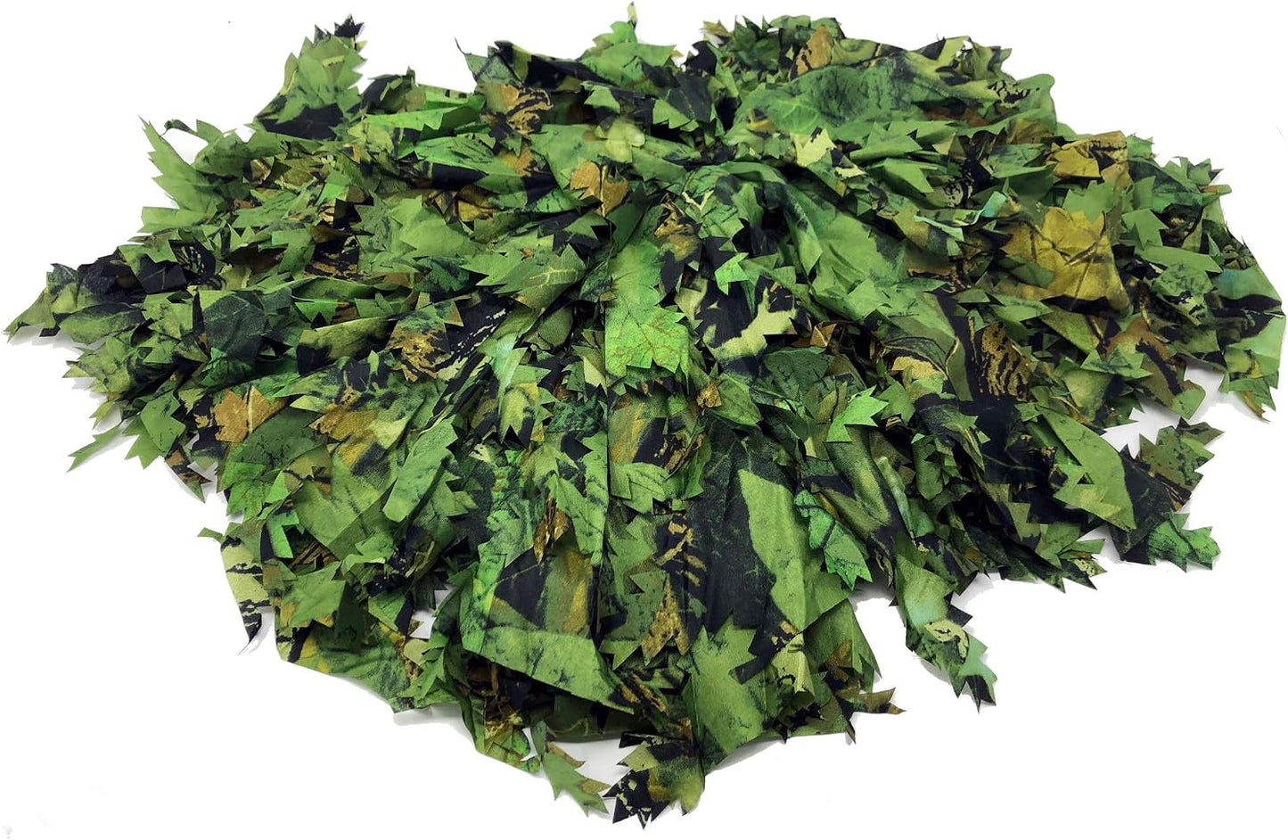 50 Tiras Hojas 3D para Camuflaje Refugios Rifle