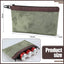 Bolsa herramientas lona encerada 13pulg con cremallera 16oz