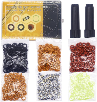 Kit reparación inyector combustible 100 juegos caja