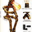 Lámpara mesa Steampunk tubo metal decoración escritorio