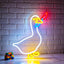 Letrero neón ganso LED para decoración pared fiesta