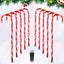 Luces estacas Navidad 30pulg set 10 conectables