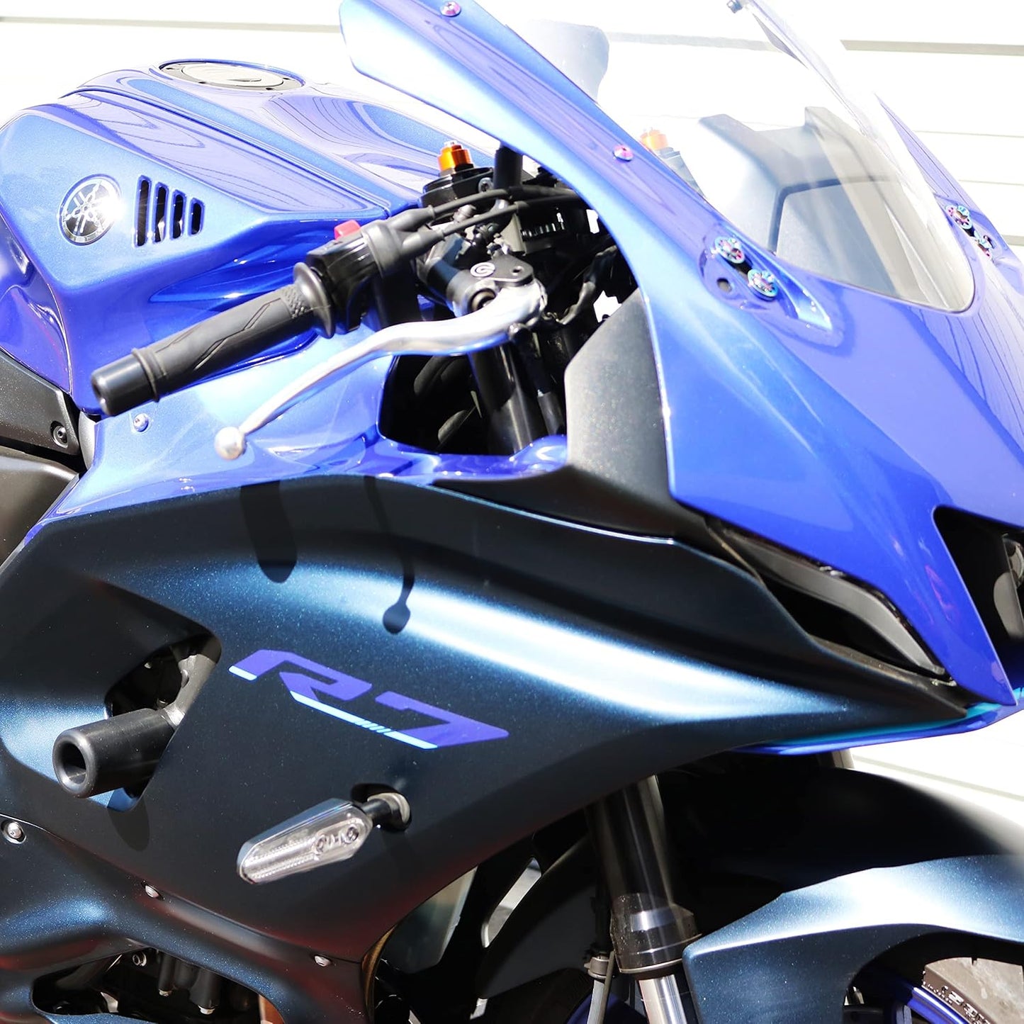 Deslizadores marco YZF-R7 2022-23 negro