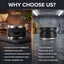 Distribuidor espresso doble cabezal 2.283pulg ajustable