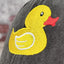 Sombrero béisbol bordado pato amarillo unisex ajustable