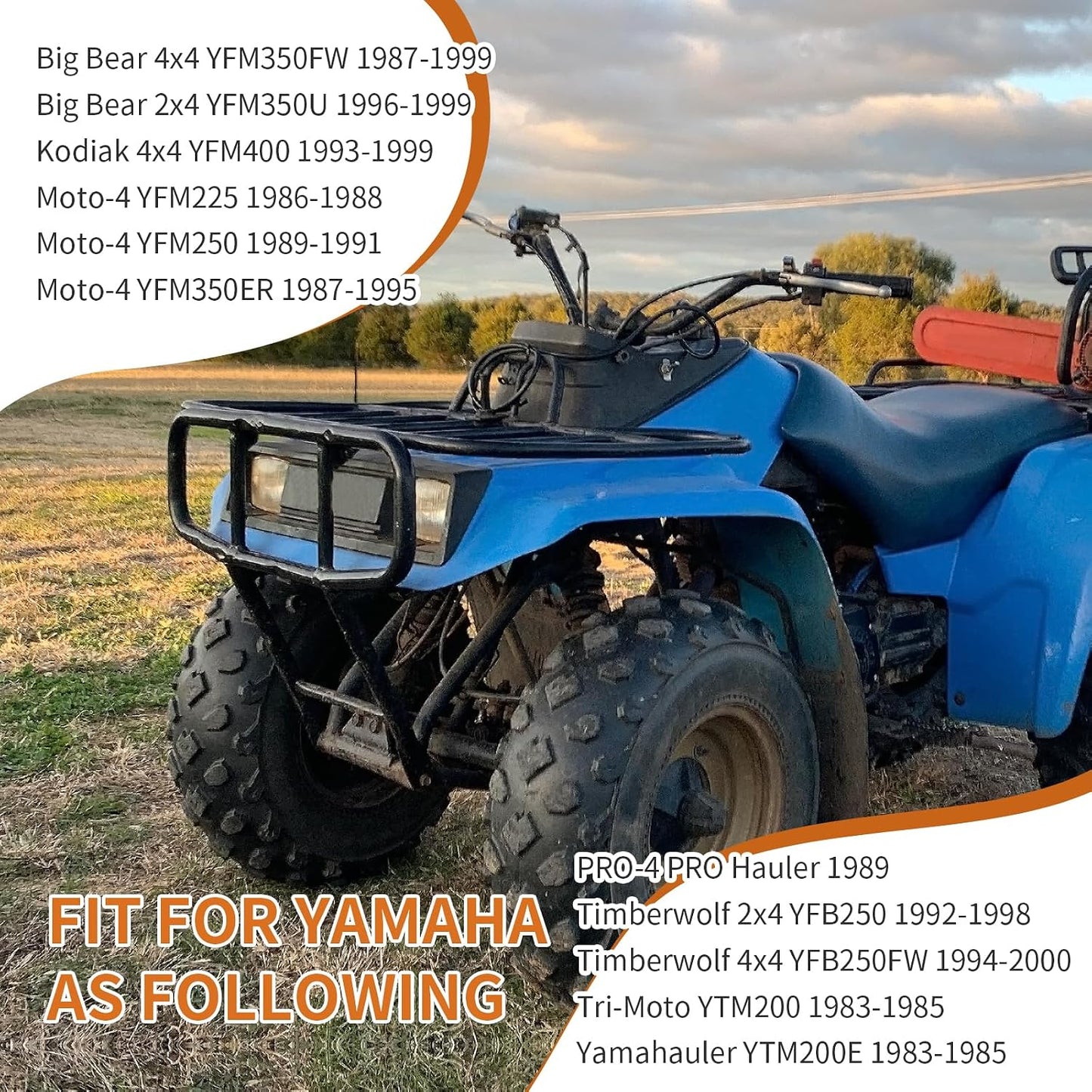 Tapa y sello Yamaha Big Bear 83-00