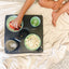 Sofá cama con portavasos y carrito bebidas piel sintética