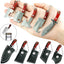 5 Pzas Cuchillo Llavero Chef con Funda para Camping