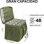 Bolsa enfriamiento 48 latas aislada plegable 32L para picnic
