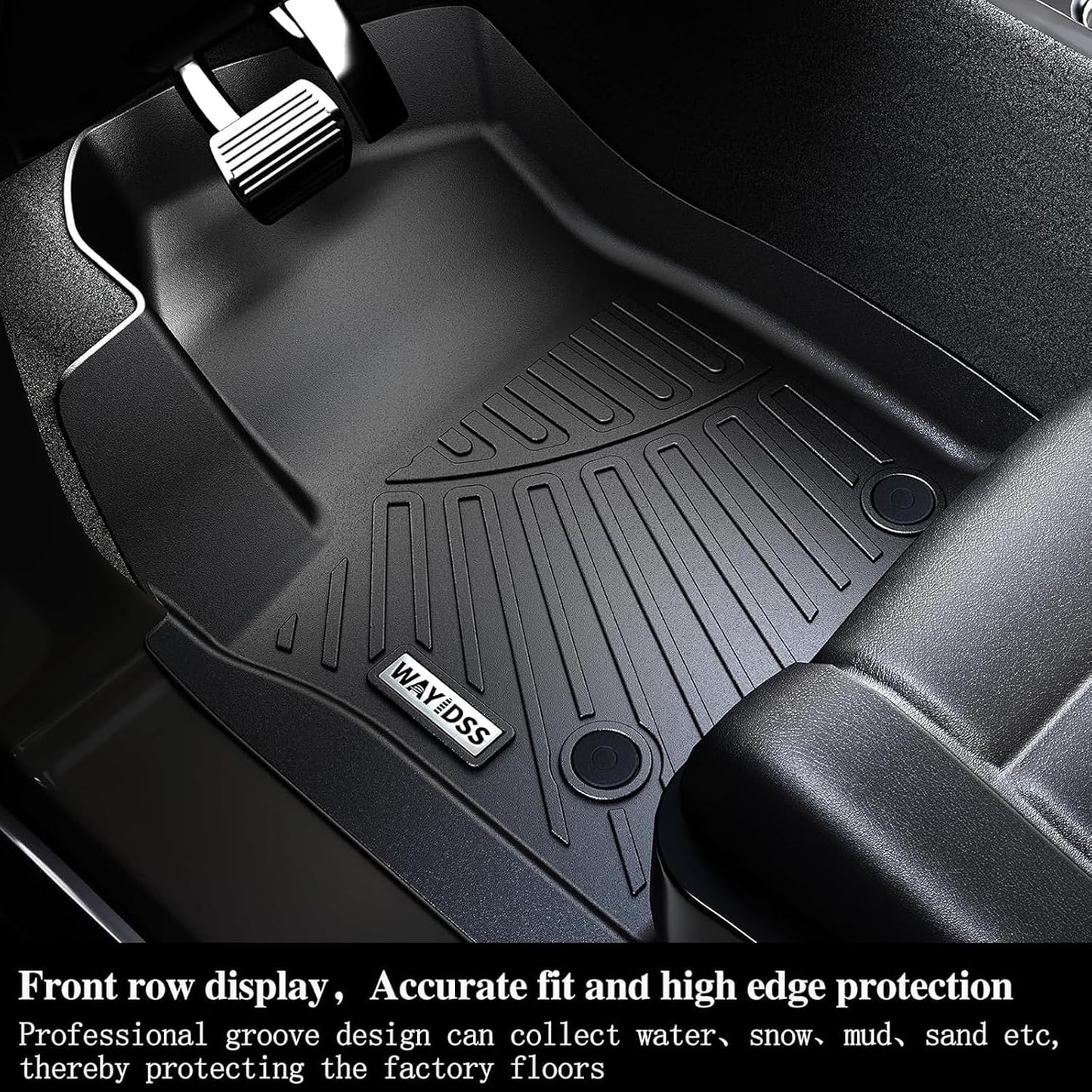 Alfombrillas piso Ford Expedition MAX 2025 con forros TPE