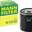 Filtro aceite giratorio W712