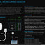 Sensor fugas agua con sirena 105 dB comp Alexa IFTTT