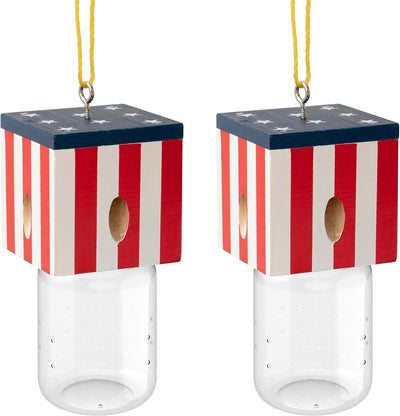 2 Trampas Madera Abejas Carpintero Estilo Bandera Cuba