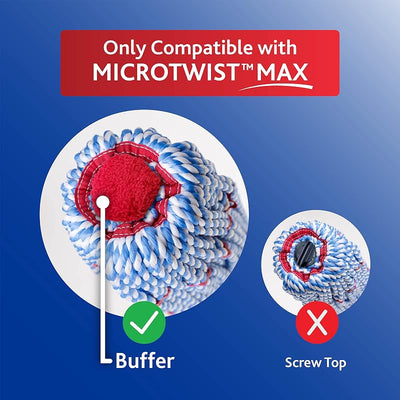 Repuesto trapeador MicroTwist MAX lavable reutilizable microfibra