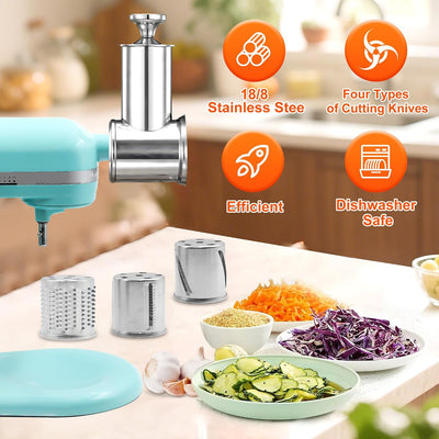 Trituradora acero inox KitchenAid con 4 cuchillas para